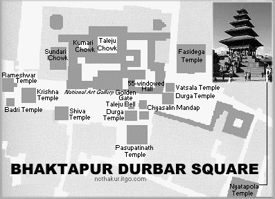 Bhaktapur Map