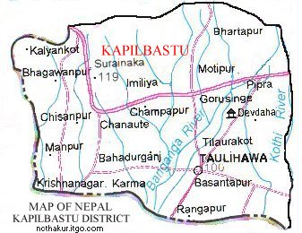 map of kapil bastuको लागि तस्बिर परिणाम